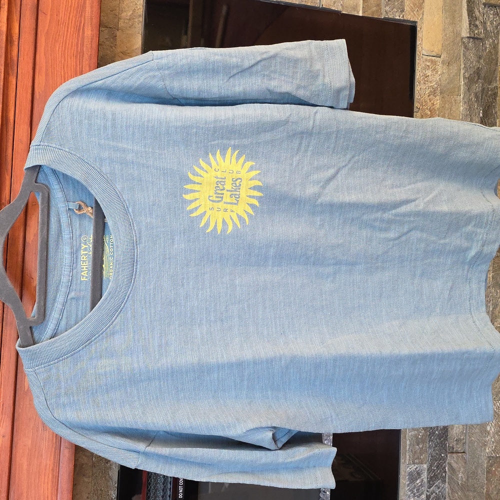 Faherty Womens' Great Lakes Sunburst Tee.  Small. NWT